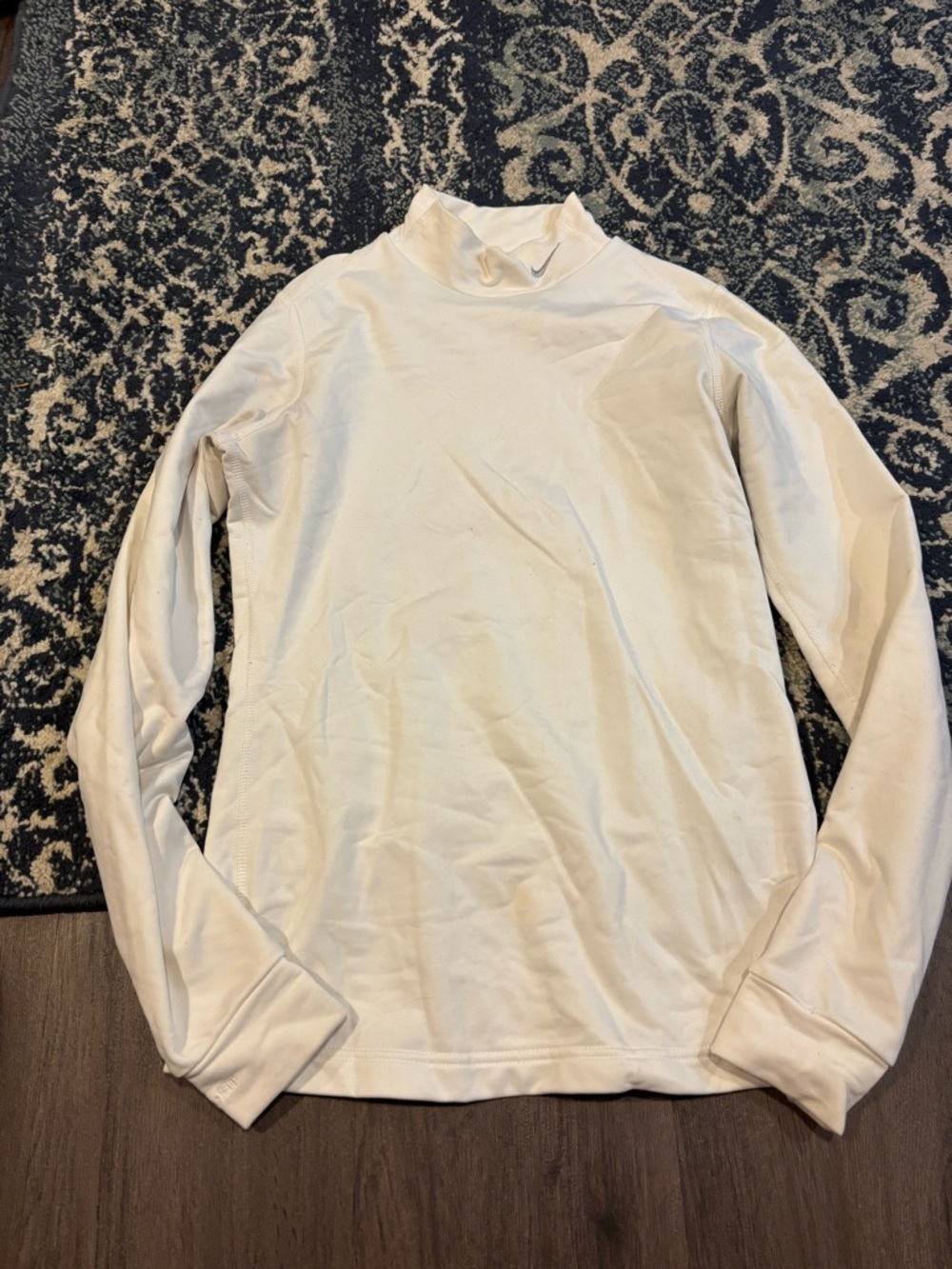 Nike Men's Turtleneck Sweater in Cream
